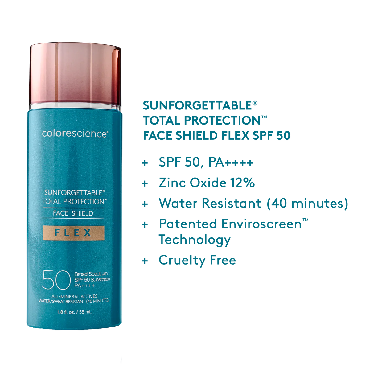 Colorescience Sunforgettable® Total Protection® Face Shield Flex SPF 50