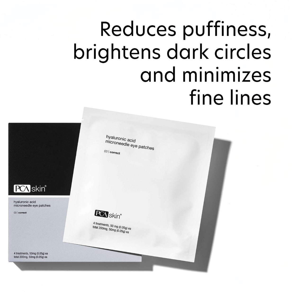 PCA Skin Hyaluronic Acid Microneedle Eye Patches