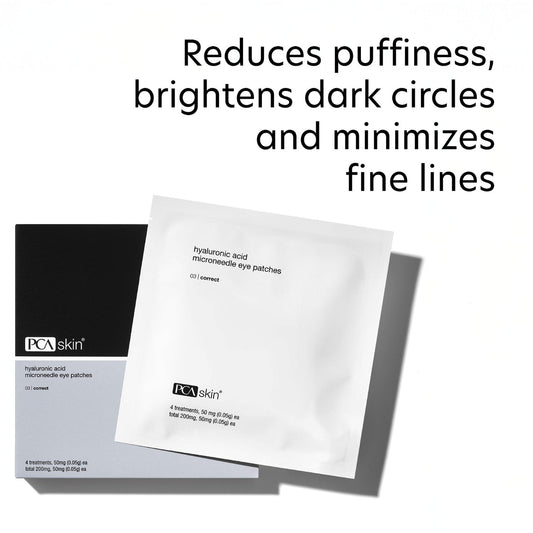 PCA Skin Hyaluronic Acid Microneedle Eye Patches