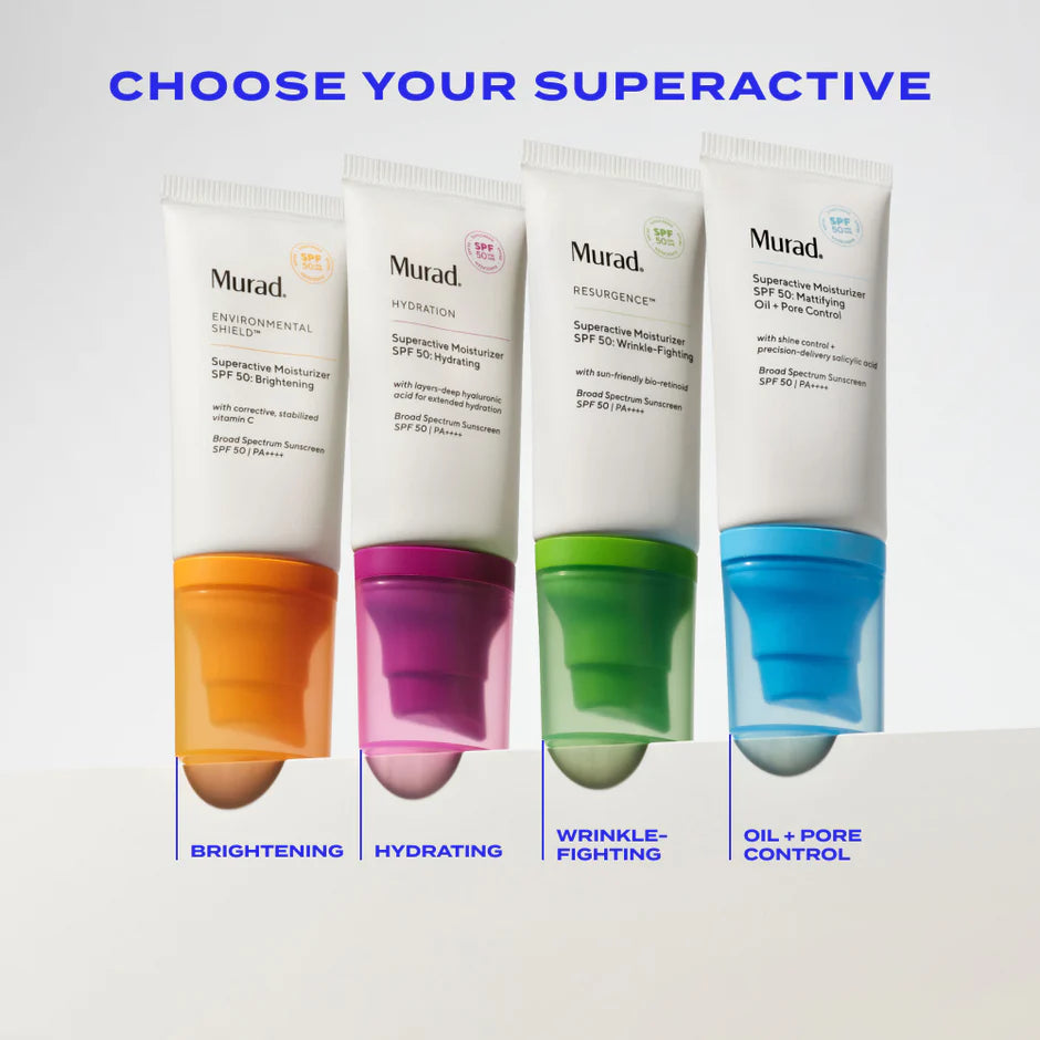 Murad Superactive Moisturizer SPF 50: Mattifying Oil + Pore Control