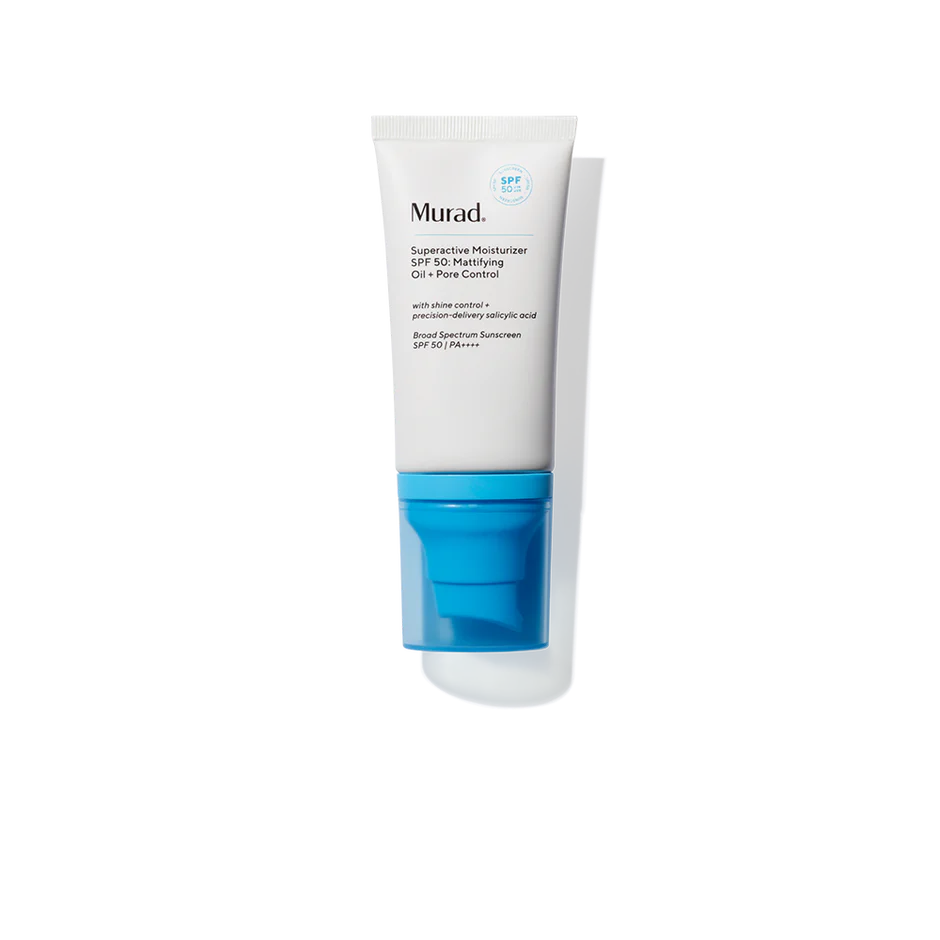 Murad Superactive Moisturizer SPF 50: Mattifying Oil + Pore Control
