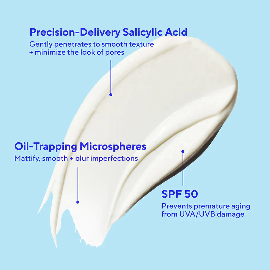 Murad Superactive Moisturizer SPF 50: Mattifying Oil + Pore Control