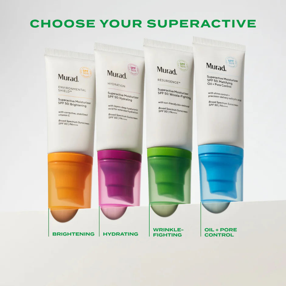 Murad Superactive Moisturizer SPF 50: Wrinkle-Fighting