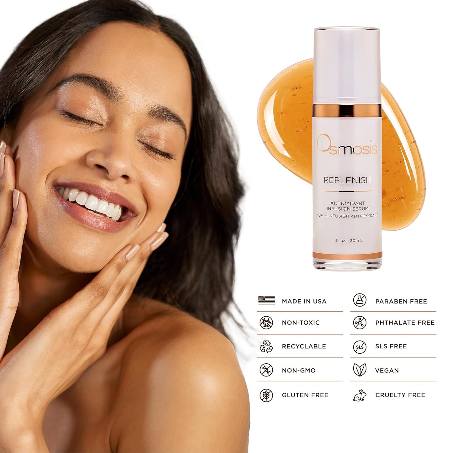 Osmosis Replenish Antioxidant Infusion Serum