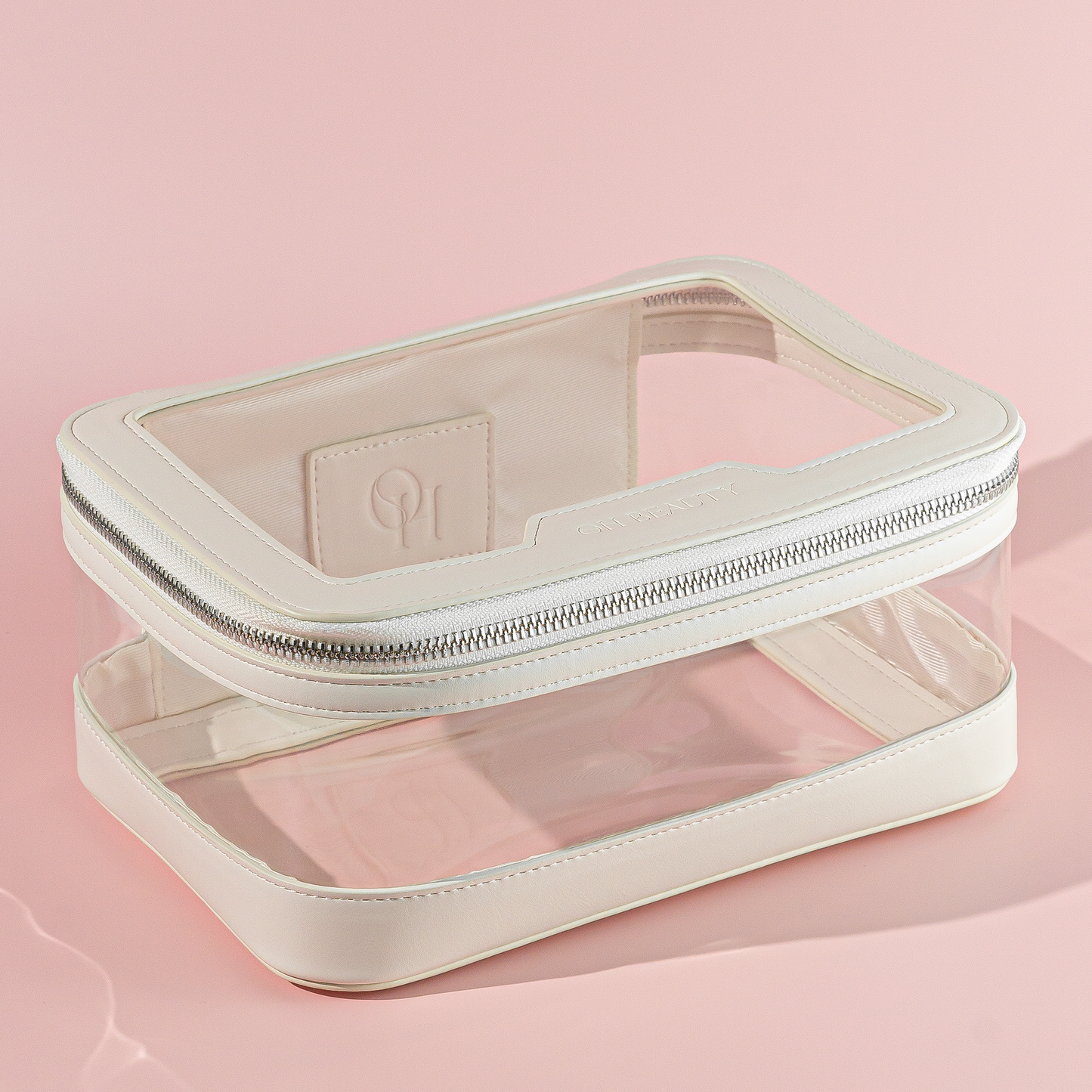 Oh Beauty White Cosmetics Case