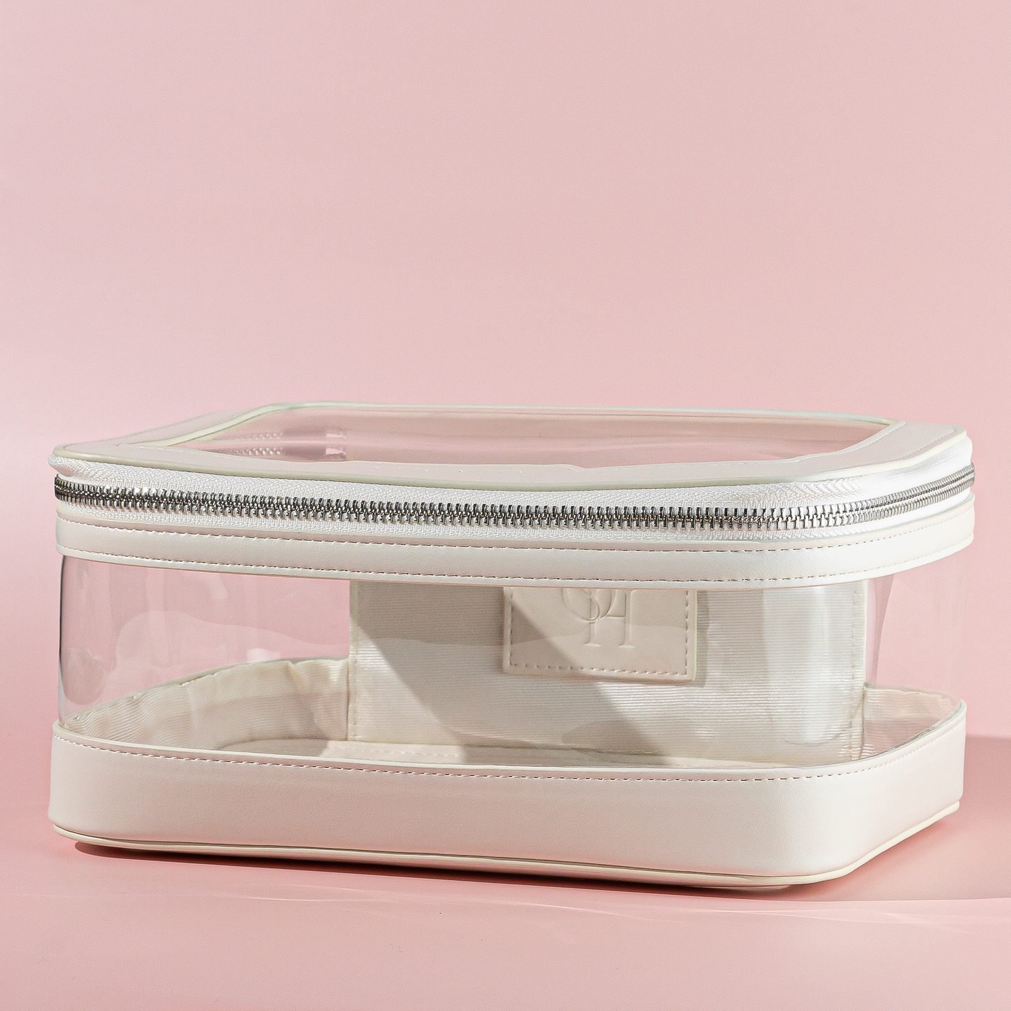 Oh Beauty White Cosmetics Case