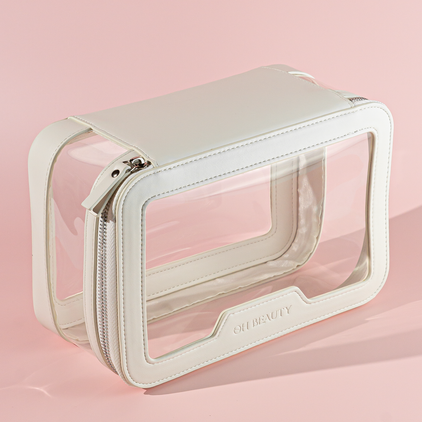 Oh Beauty White Cosmetics Case