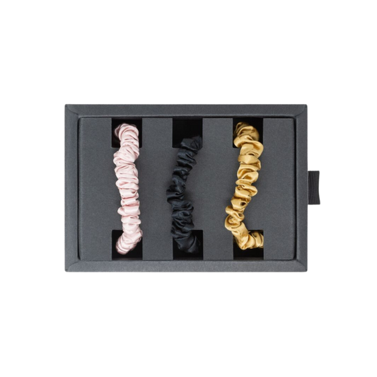 Blissy Mulberry Silk Scrunchie (3 Pack)