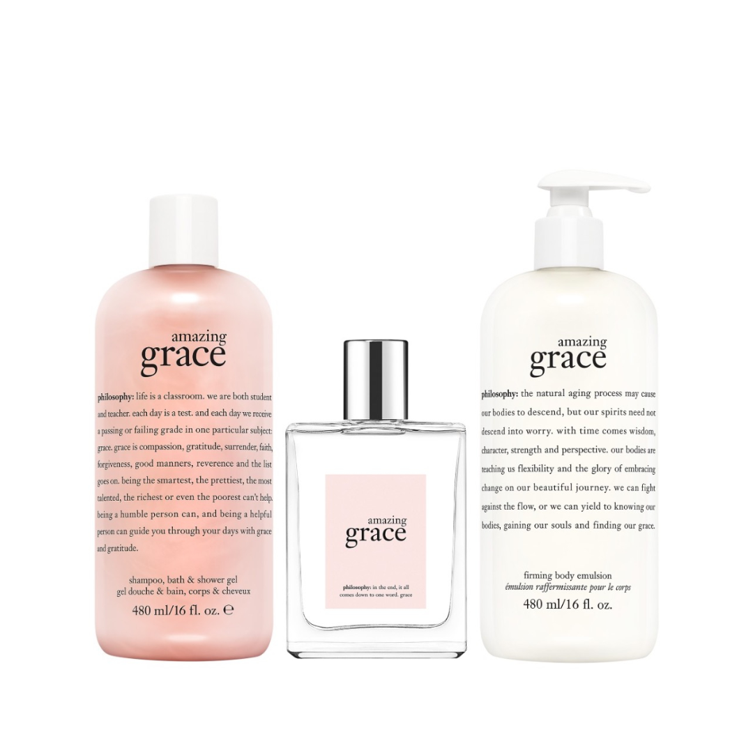 Philosophy Amazing Grace EDT Gift Set Trio