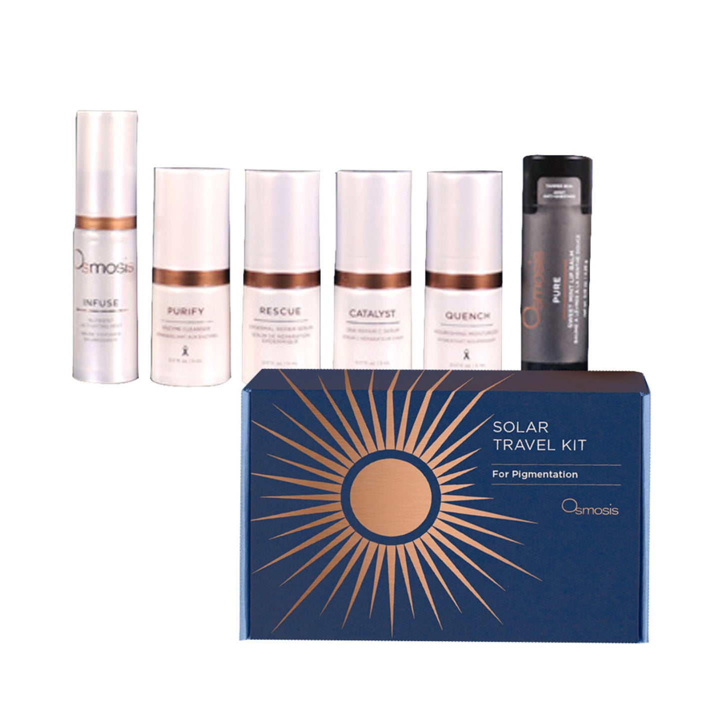 Osmosis SOLAR Pigmentation Deluxe Trial Holiday Kit