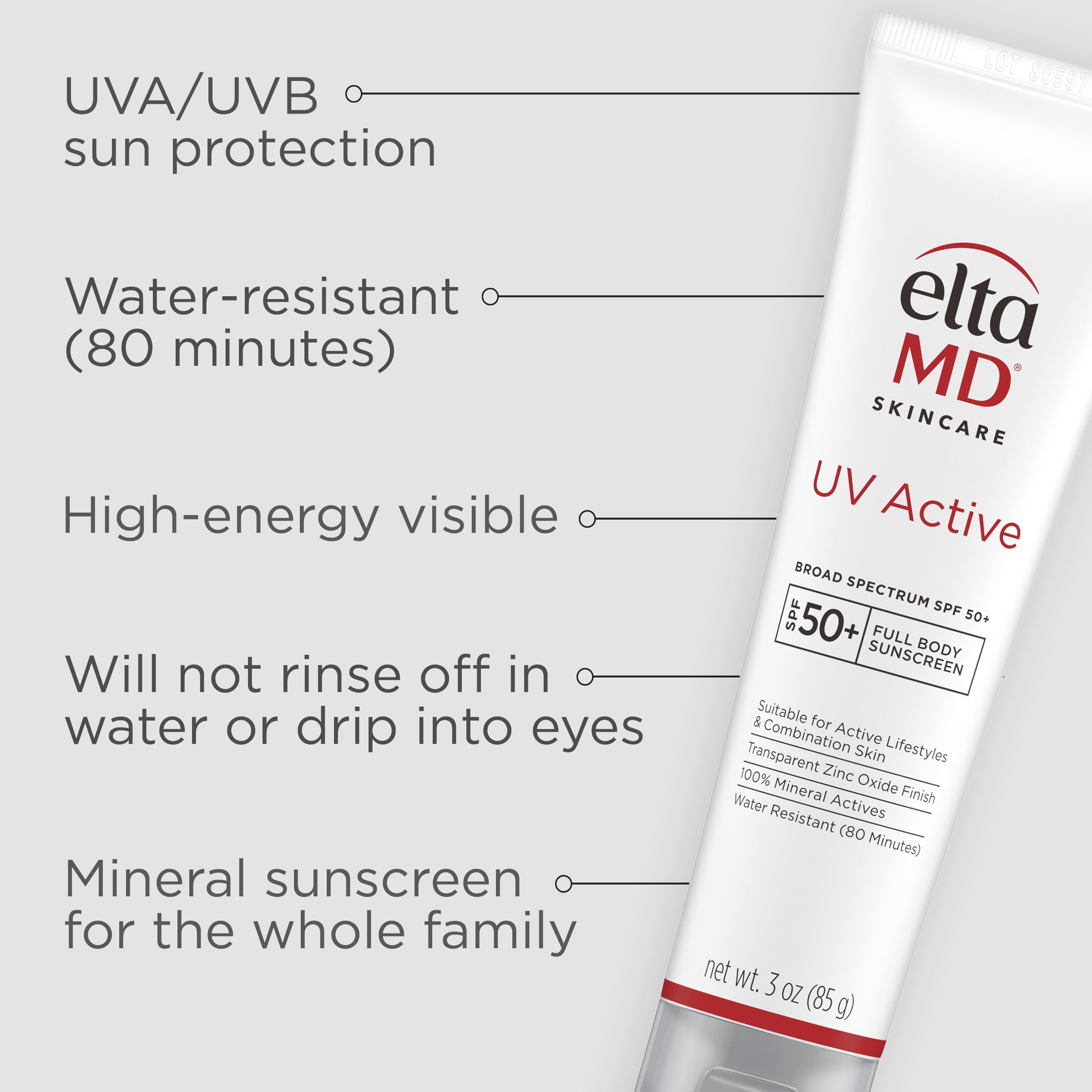 Elta MD UV Active Broad-Spectrum SPF 50+