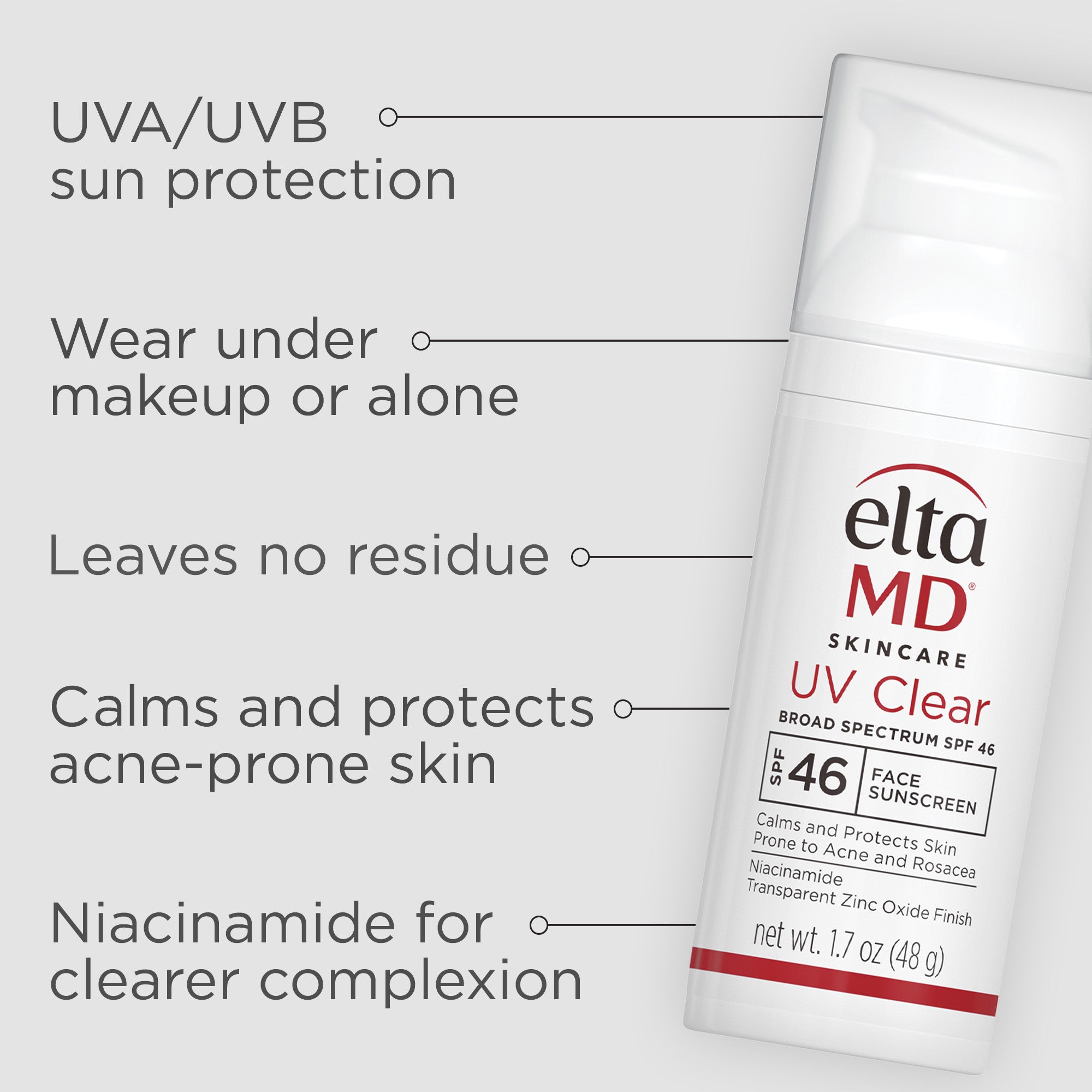 Elta MD UV Clear Broad-Spectrum SPF 46