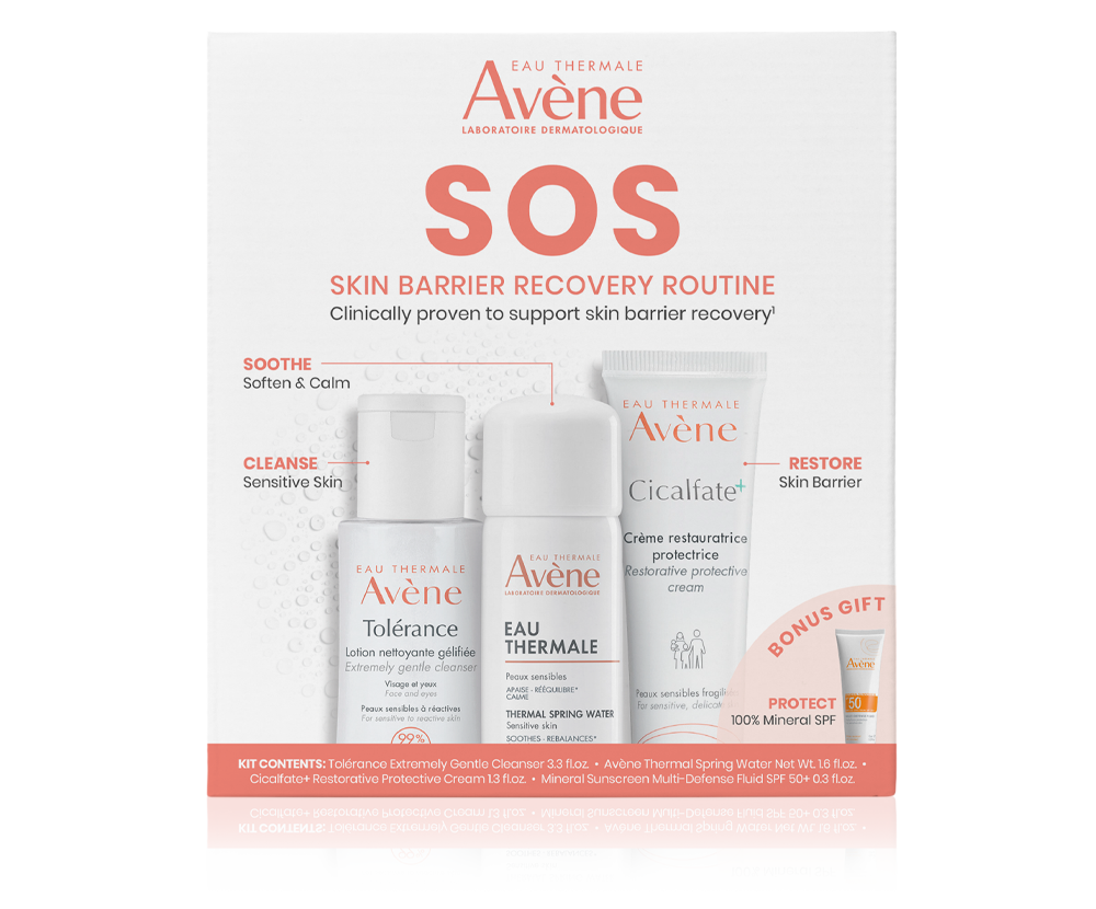 Avène SOS Skin Barrier Recovery Routine Kit