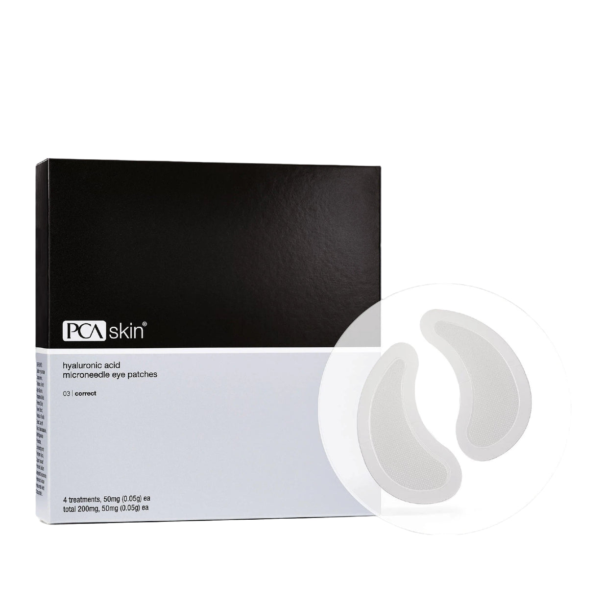PCA Skin Hyaluronic Acid Microneedle Eye Patches