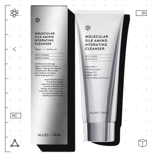 Allies of Skin Molecular Silk Amino Hydrating Cleanser
