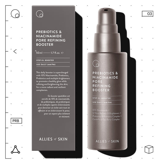 Allies of Skin Prebiotics & Niacinamide Pore Refining Booster