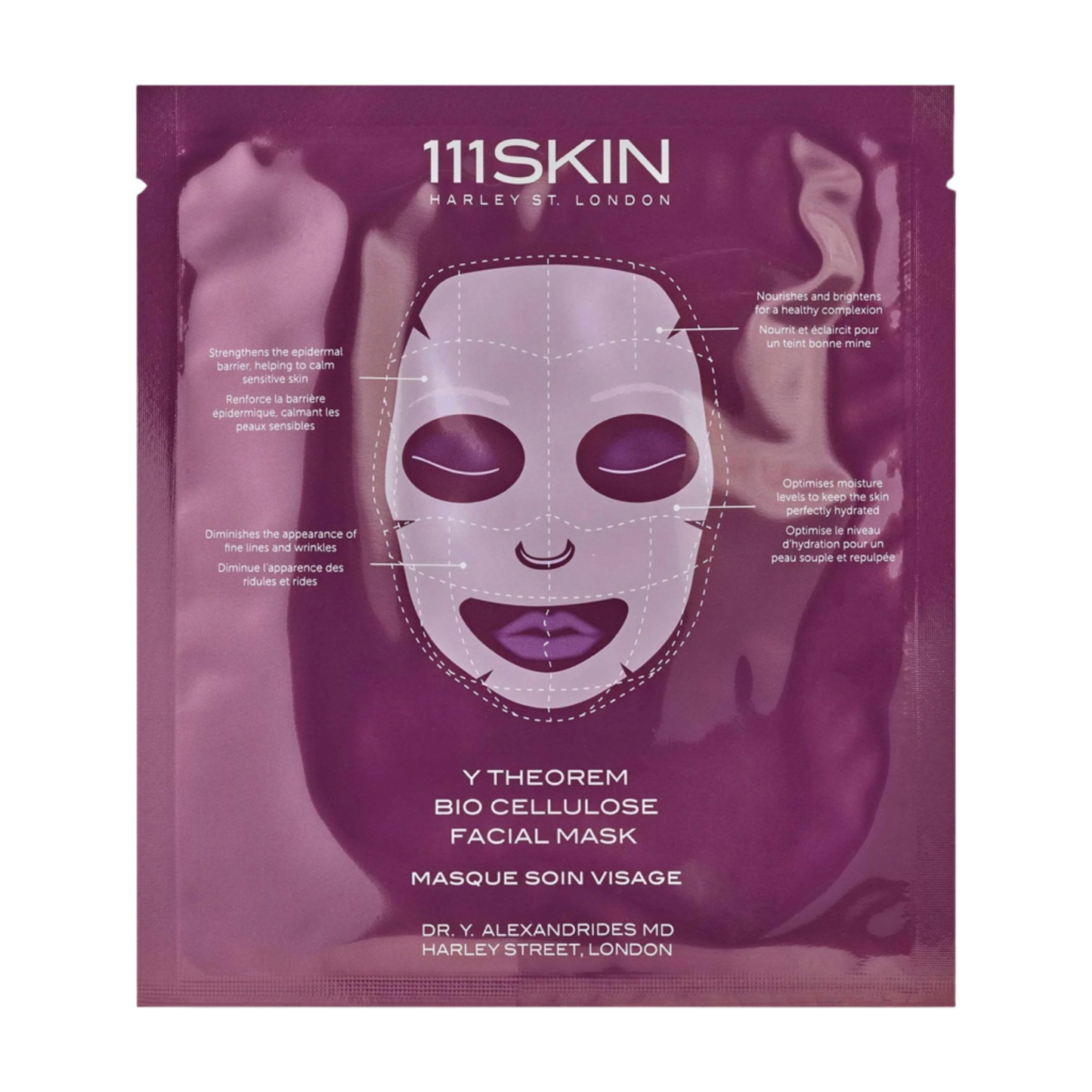 111SKIN - Y Theorem Bio Cellulose Facial Mask Box