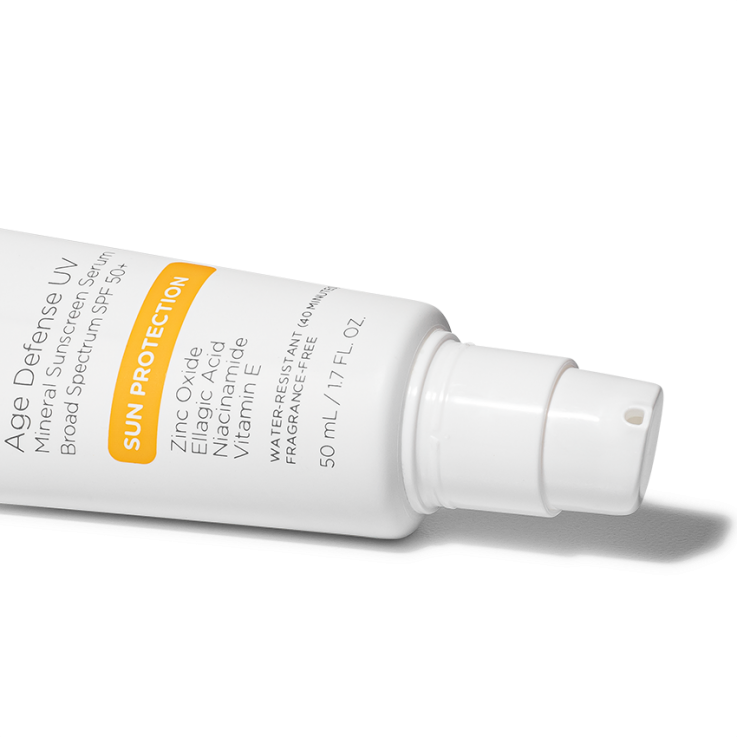 Glytone Age Defense UV Mineral Sunscreen Serum Broad Spectrum SPF 50+