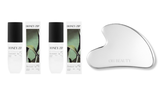 Free Gift – Lip Oil Duo + Gua Sha ($54 Value)