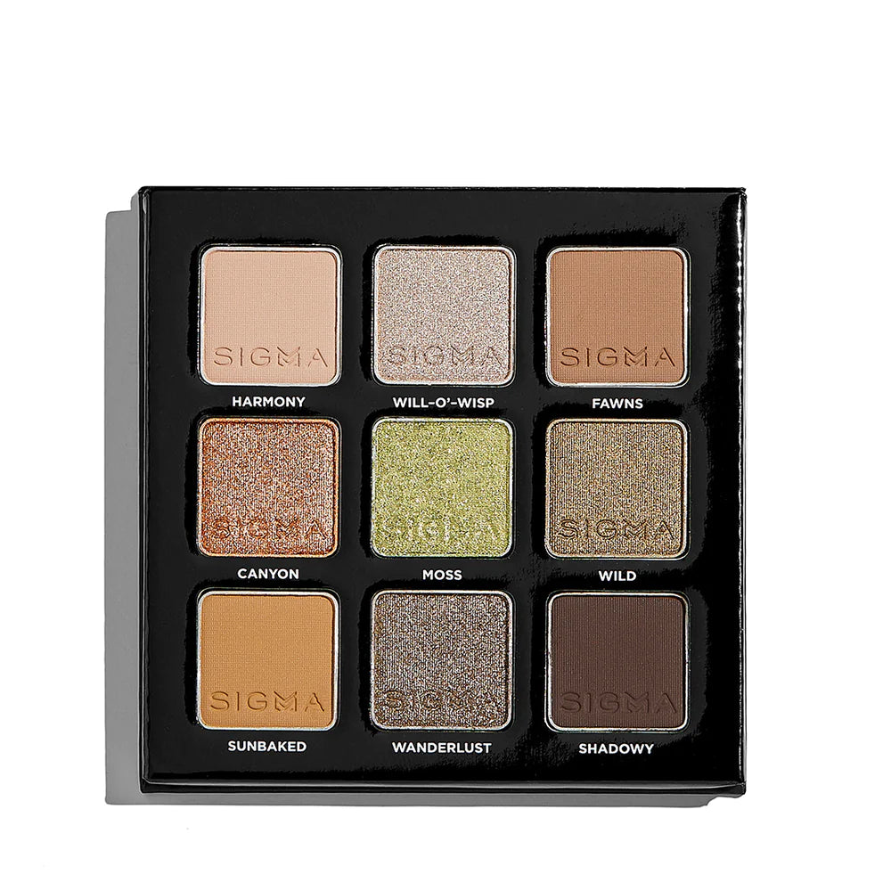 Sigma Beauty Earthy Eyeshadow Palette