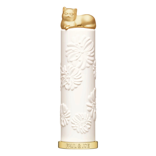 Paul & Joe Lipstick Case Limited R White with Gold Cat (Case only)