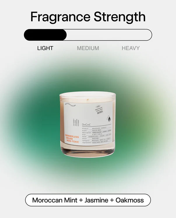 DedCool Rocco Mint Massage Candle