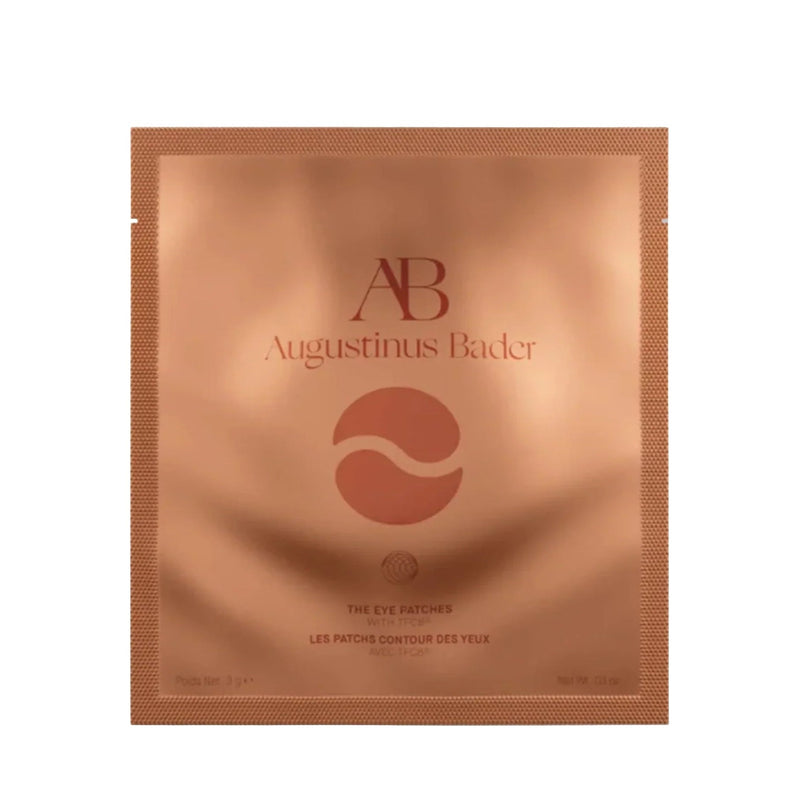 Augustinus Bader The Eye Patches hydrogel sachet in rose gold packaging