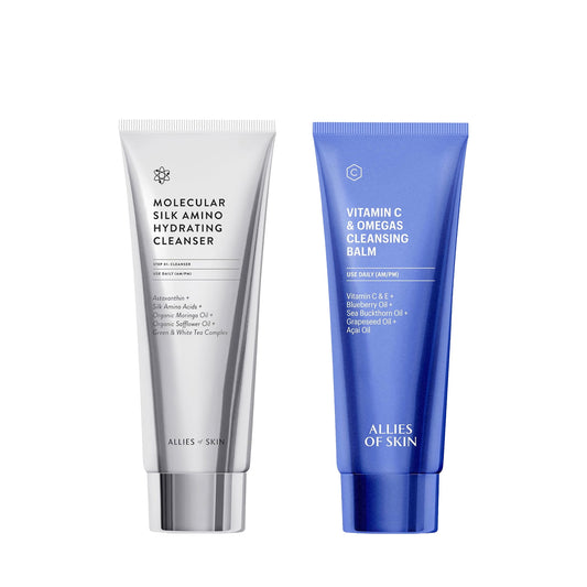 Allies of Skin Nourish & Plump Double Cleansing Duo