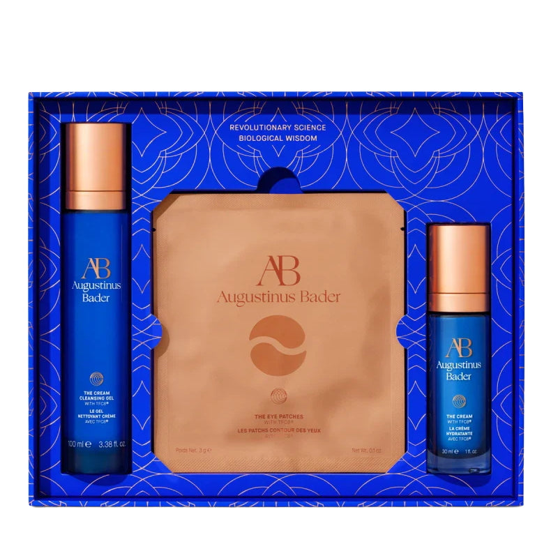 Augustinus Bader The Illuminating Collection set with The Cream, Cleansing Gel and Eye Patches