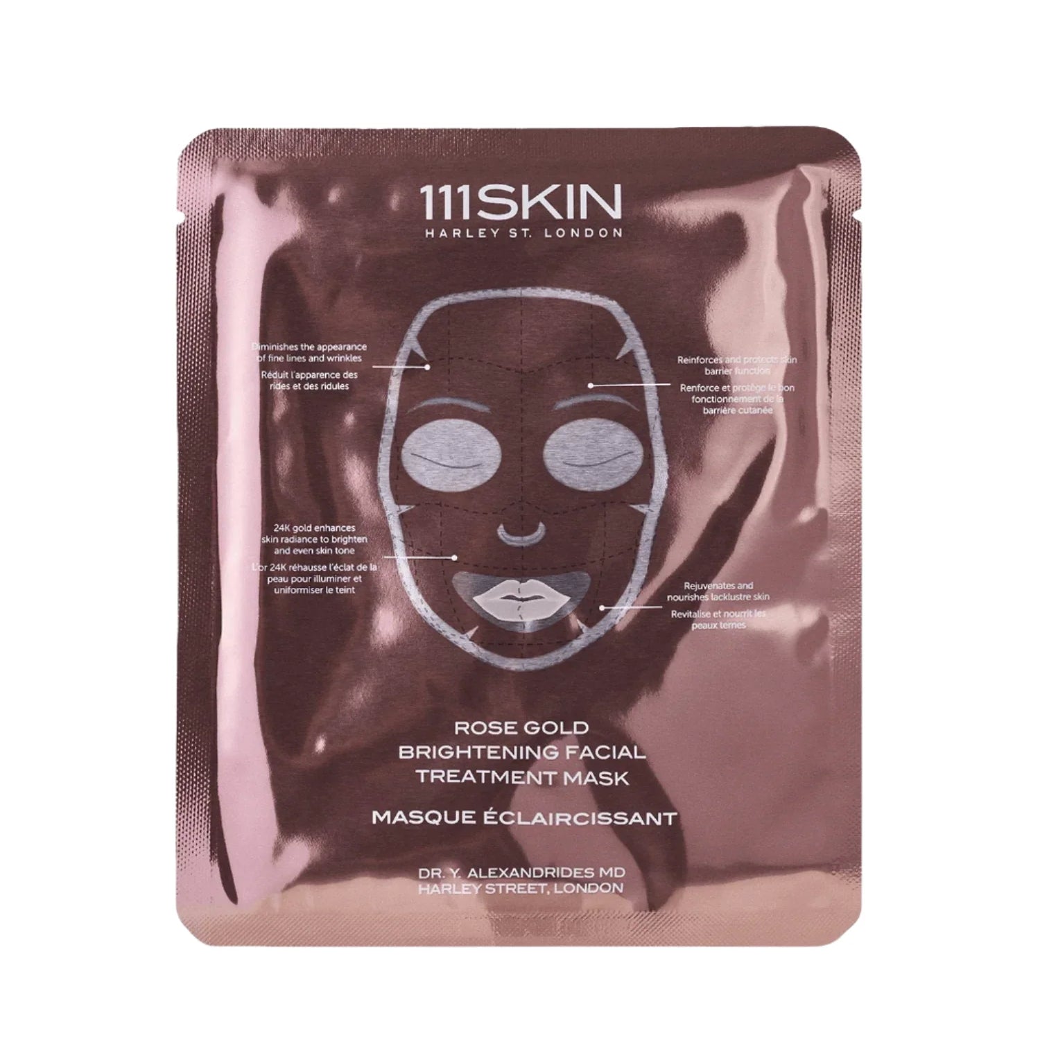 111SKIN Rose Gold Brightening Facial Treatment Mask