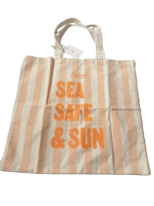 Avène Striped Beach Bag