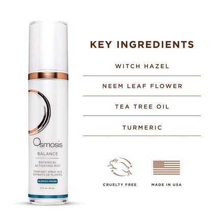 Osmosis Balance Botanical Activating Mist