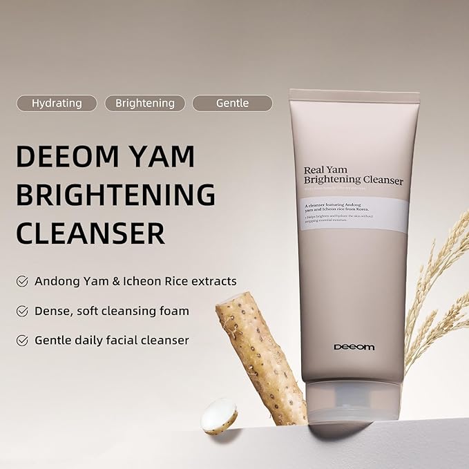 DEEOM Real Yam Brightening Cleanser