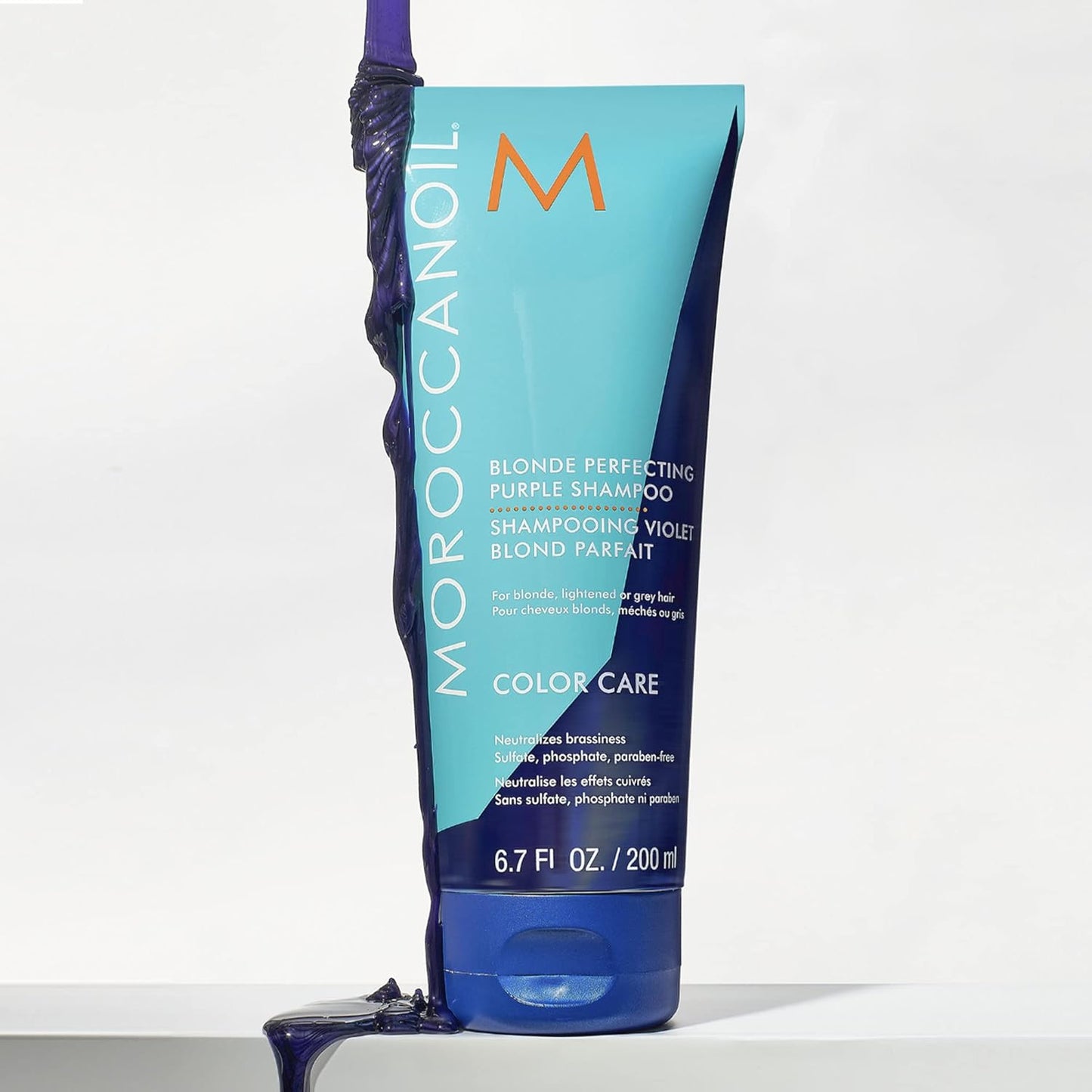 Moroccanoil Blonde Perfecting Purple Shampoo