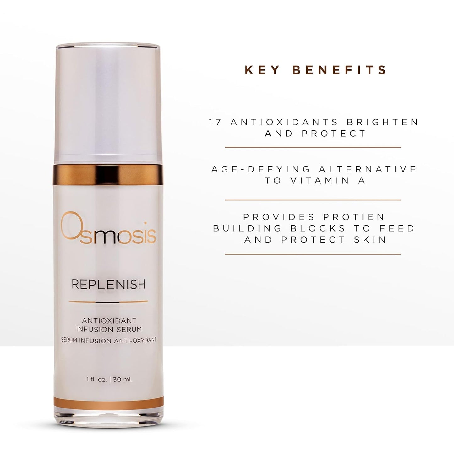 Osmosis Replenish Antioxidant Infusion Serum