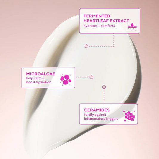 Murad Heartleaf Calming Cream Moisturizer for Sensitive Skin and Eczema-Prone Skin