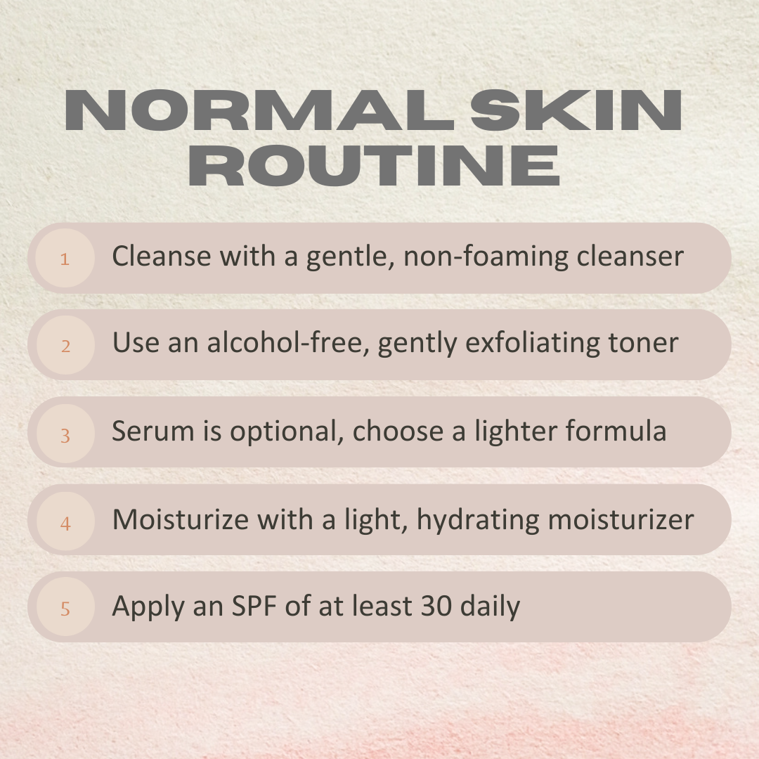 Normal Skin Routine