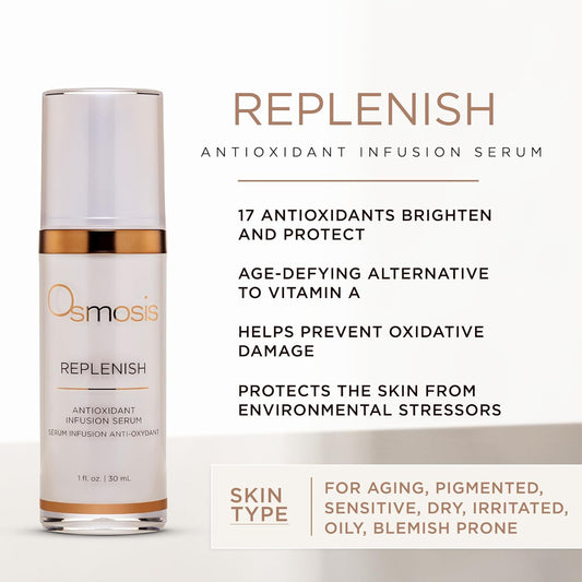 Osmosis Replenish Antioxidant Infusion Serum