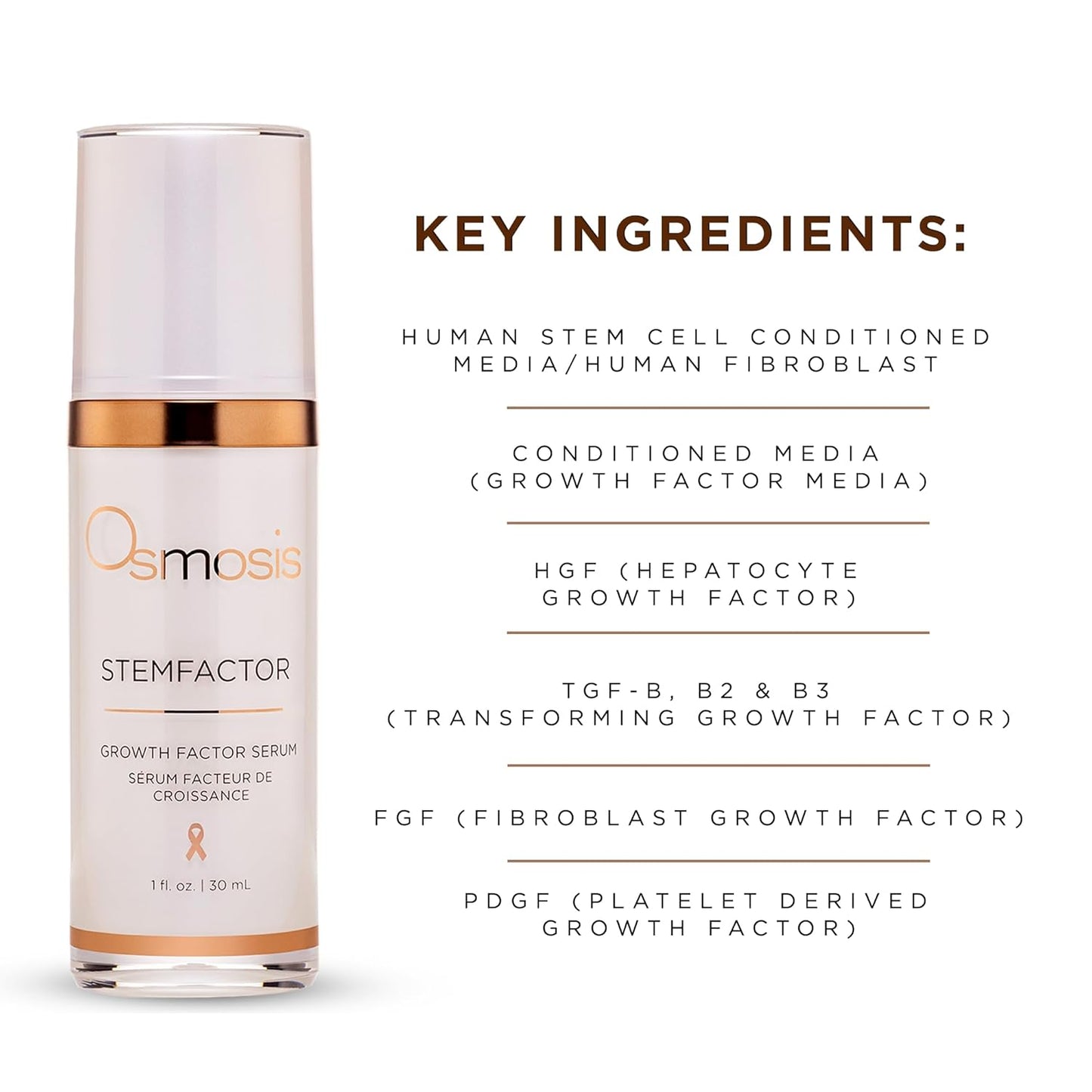 Osmosis StemFactor Growth Factor Serum