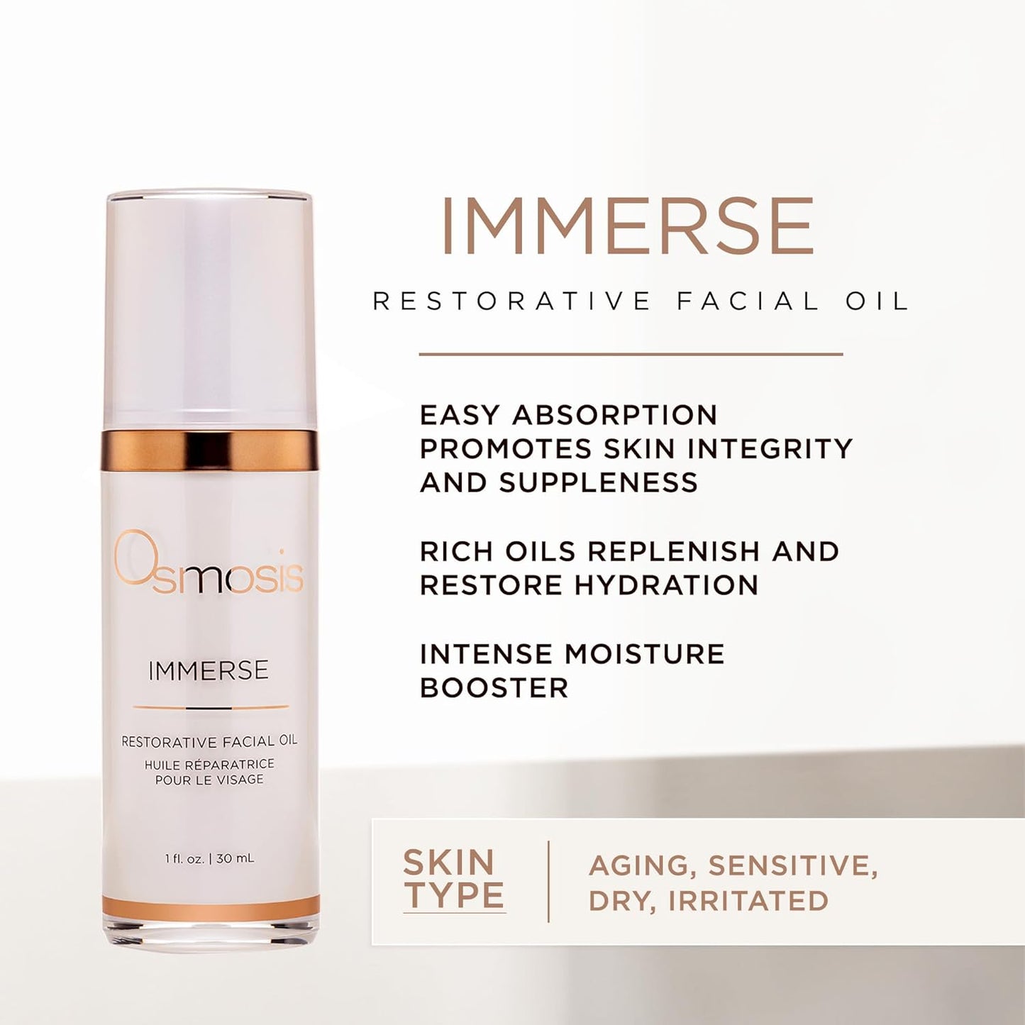 Osmosis Immerse Restorative Facial Oil