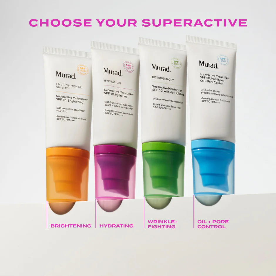 Murad Superactive Moisturizer SPF 50: Hydrating