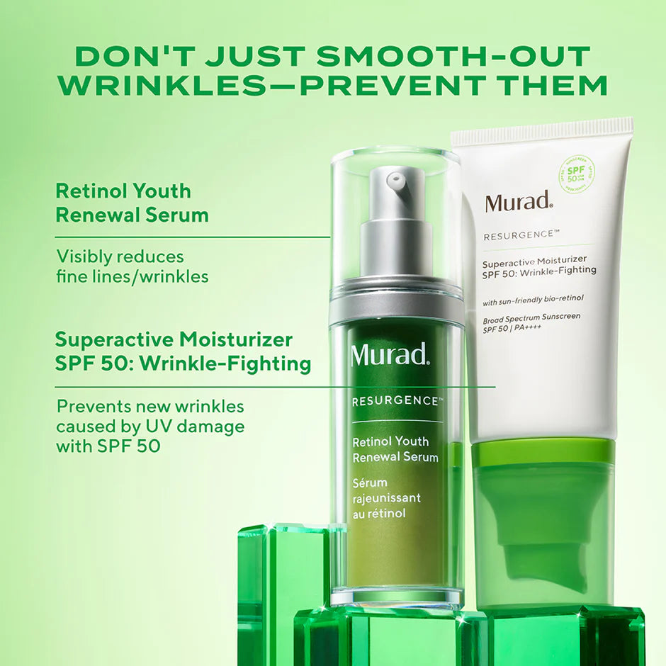 Murad Superactive Moisturizer SPF 50: Wrinkle-Fighting
