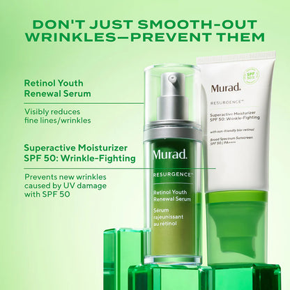 Murad Superactive Moisturizer SPF 50: Wrinkle-Fighting