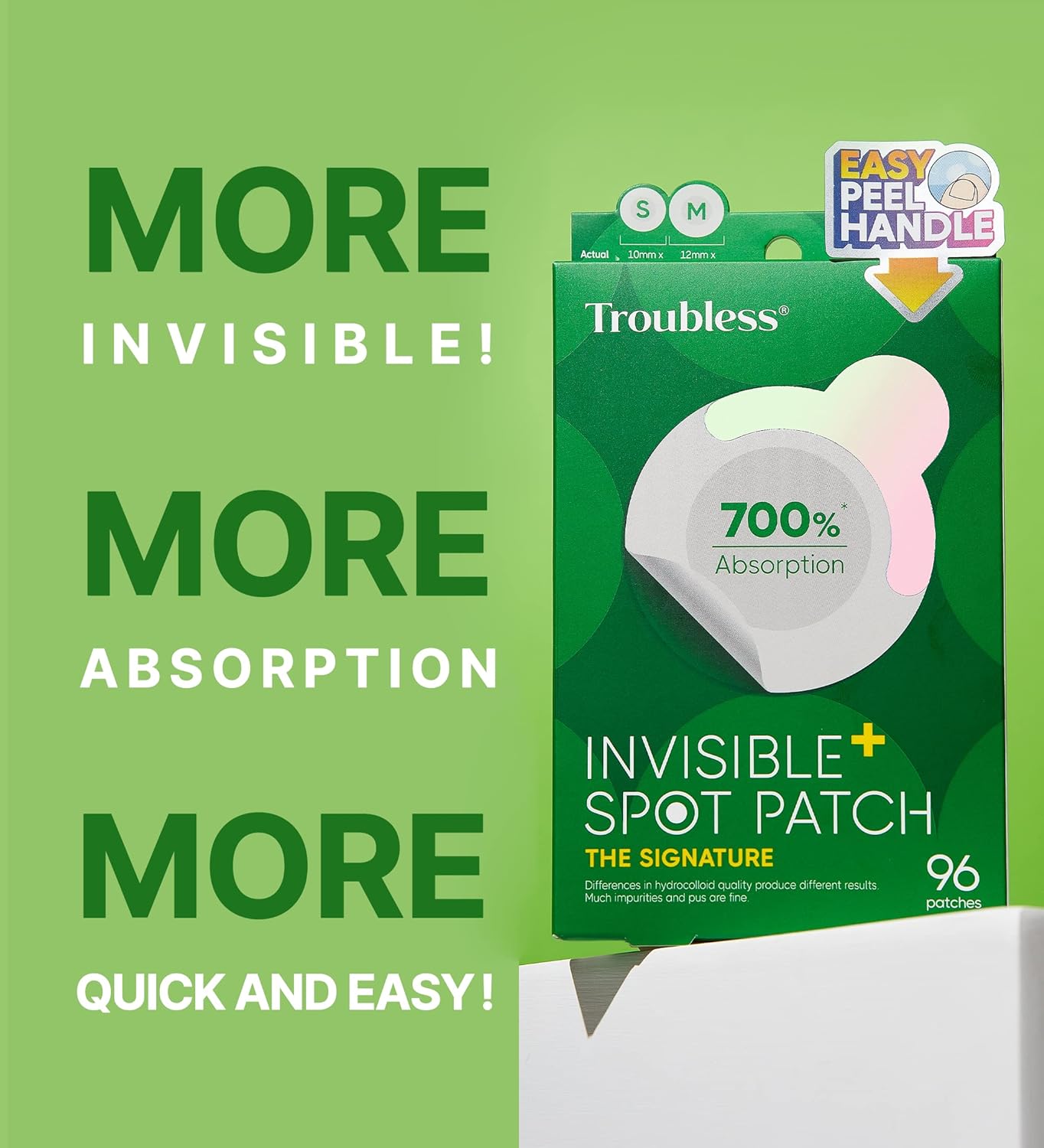 Troubless Invisible Pimple Spot Patch - The Signature
