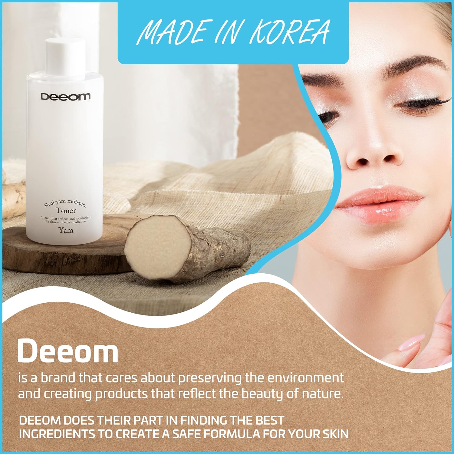 Deeom Real Yam Moisture Toner