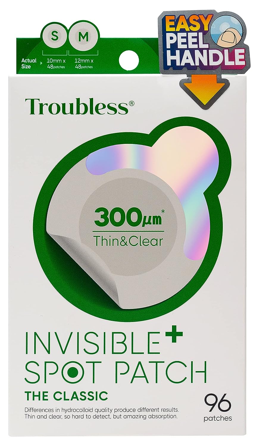 Troubless Invisible Pimple Spot Patch - The Classic