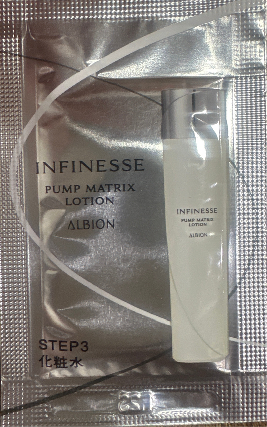 ALBION Infinesse Pump Matrix Lotion - Sample 3ml ($2 Value)