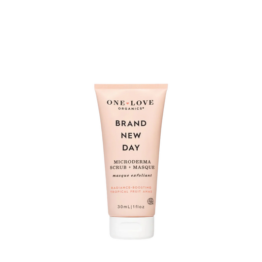 One Love Organics Brand New Day Microderma Scrub and Masque