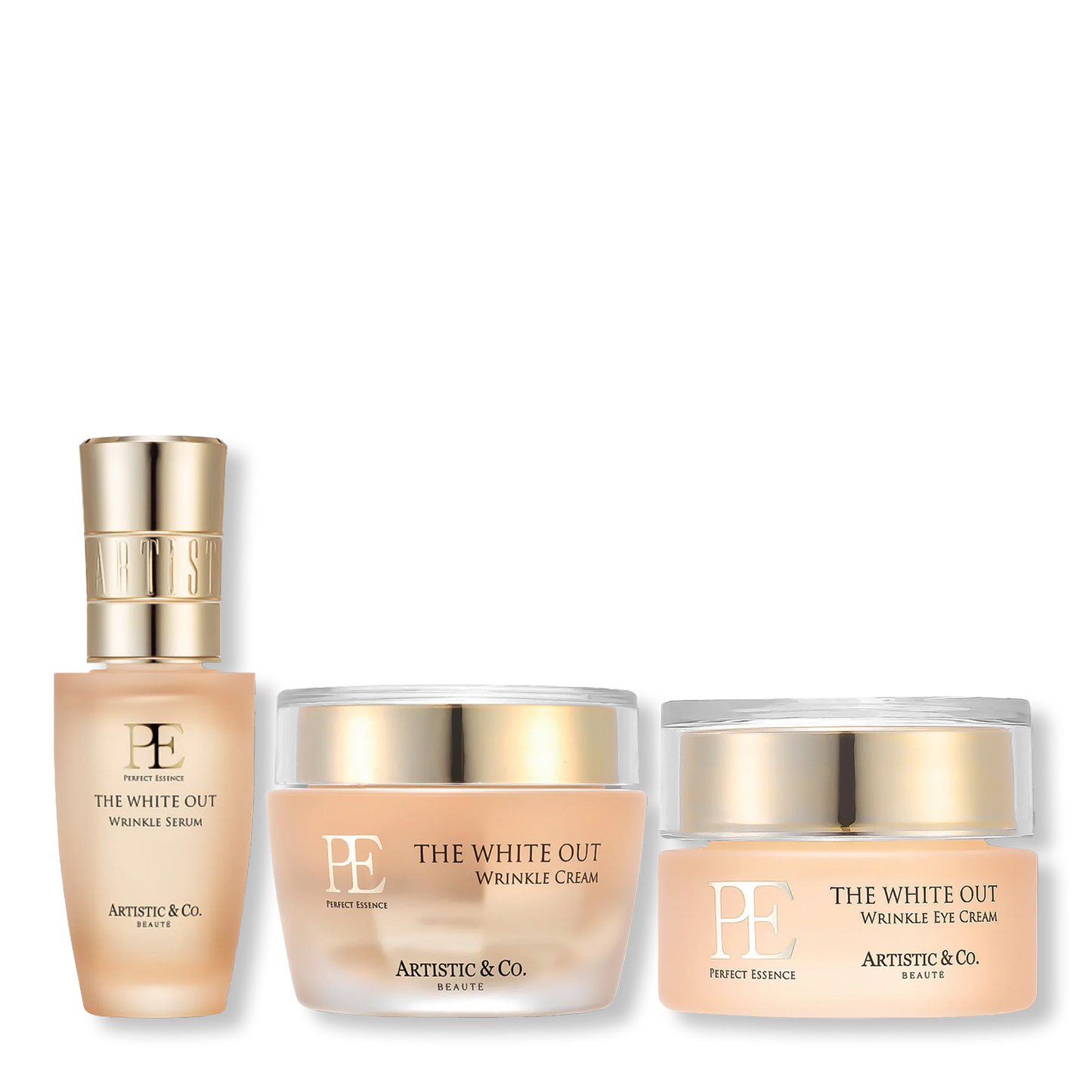 Artistic & Co. PE The White Out Wrinkle Trio