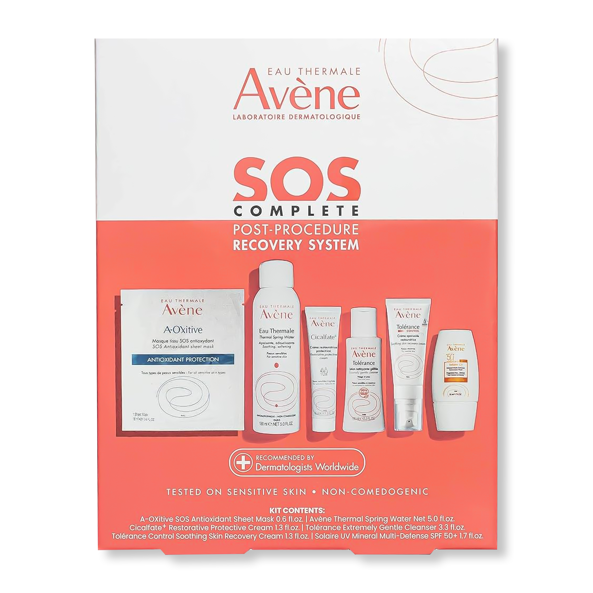 Avène Complete Post-Procedure Recovery System